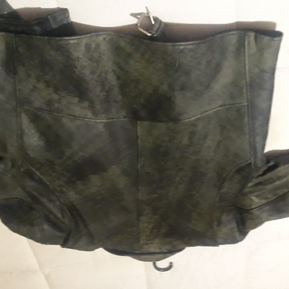 Leather motorcycle jacket - Picture 4 of 6